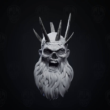 The Death Crowned King, zombie head - Mythic legions 1.0