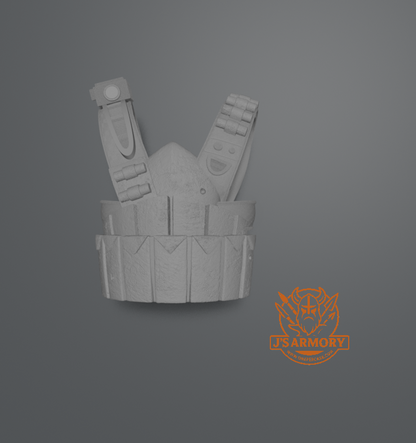 Battle Force 2000 Dodger Vest - 1/12 scale