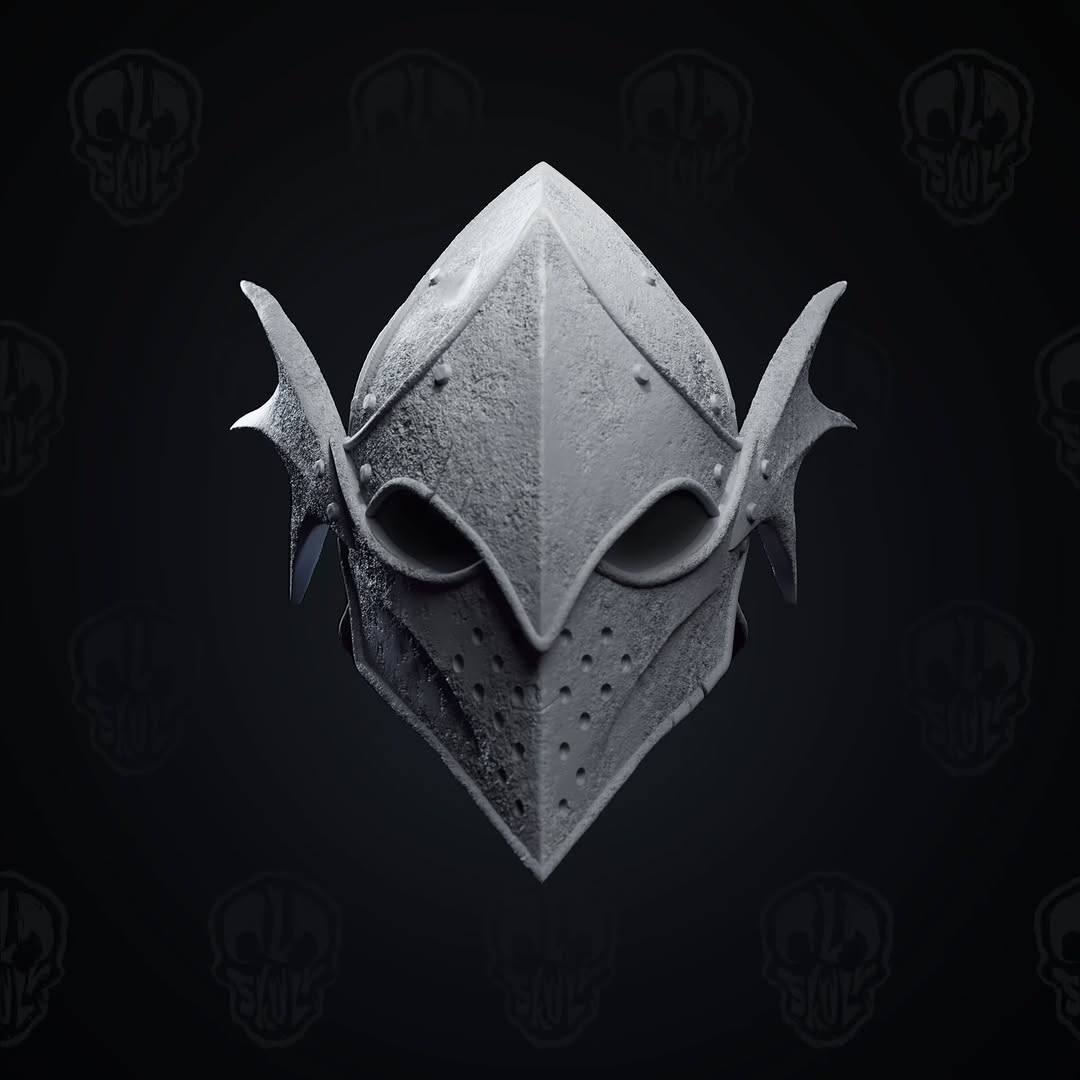 The Dragon Helmet Head (unpainted)