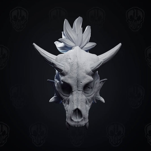 Orc Shaman Female Head - Mythic legions 2.0