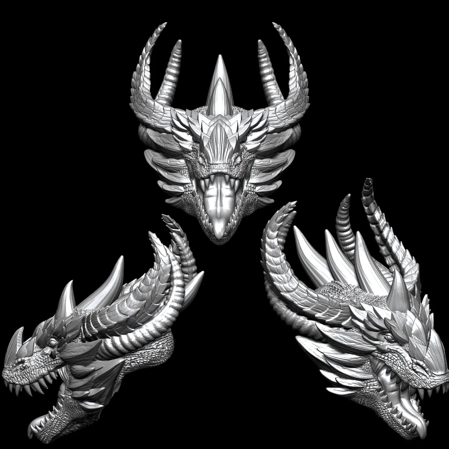 Fire Dragon Head - Mythic Legions 1.0
