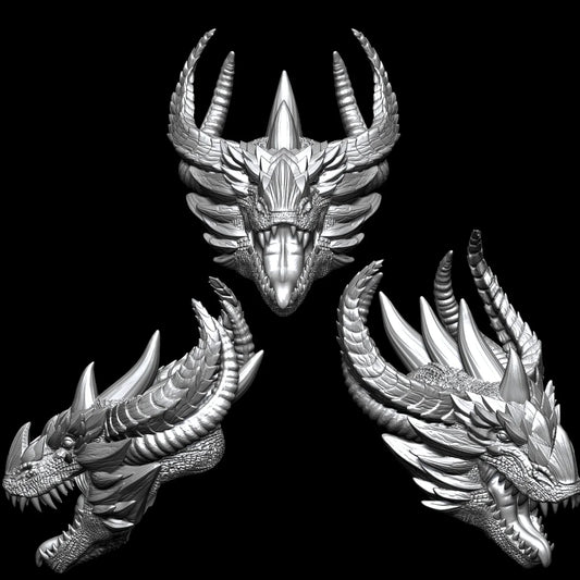 Fire Dragon Head - Mythic Legions 1.0