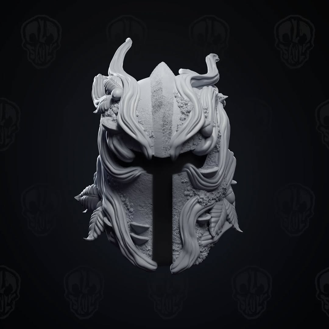 The Forest Knight Head (unpainted)