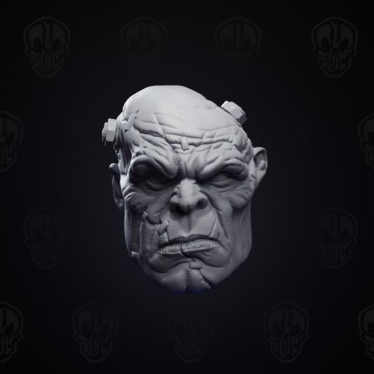 Frankie, frankenstein monster head (unpainted)