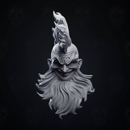 Unleashed Hades v2, ancient greek diety head (unpainted)
