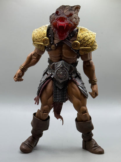 Painted Gold Plate Pauldrons - Mythic Legions 1.0