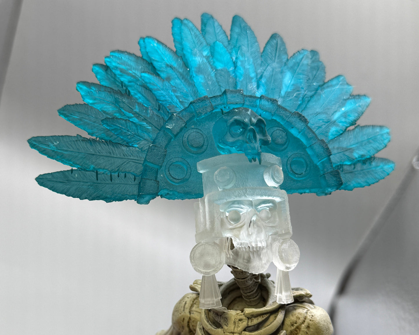 Mictlantecuhtli, "God of the Dead" of Aztec Mythology head - Mythic legions 1.0
