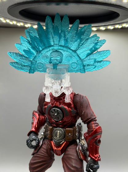 Mictlantecuhtli, "God of the Dead" of Aztec Mythology head - Mythic legions 1.0