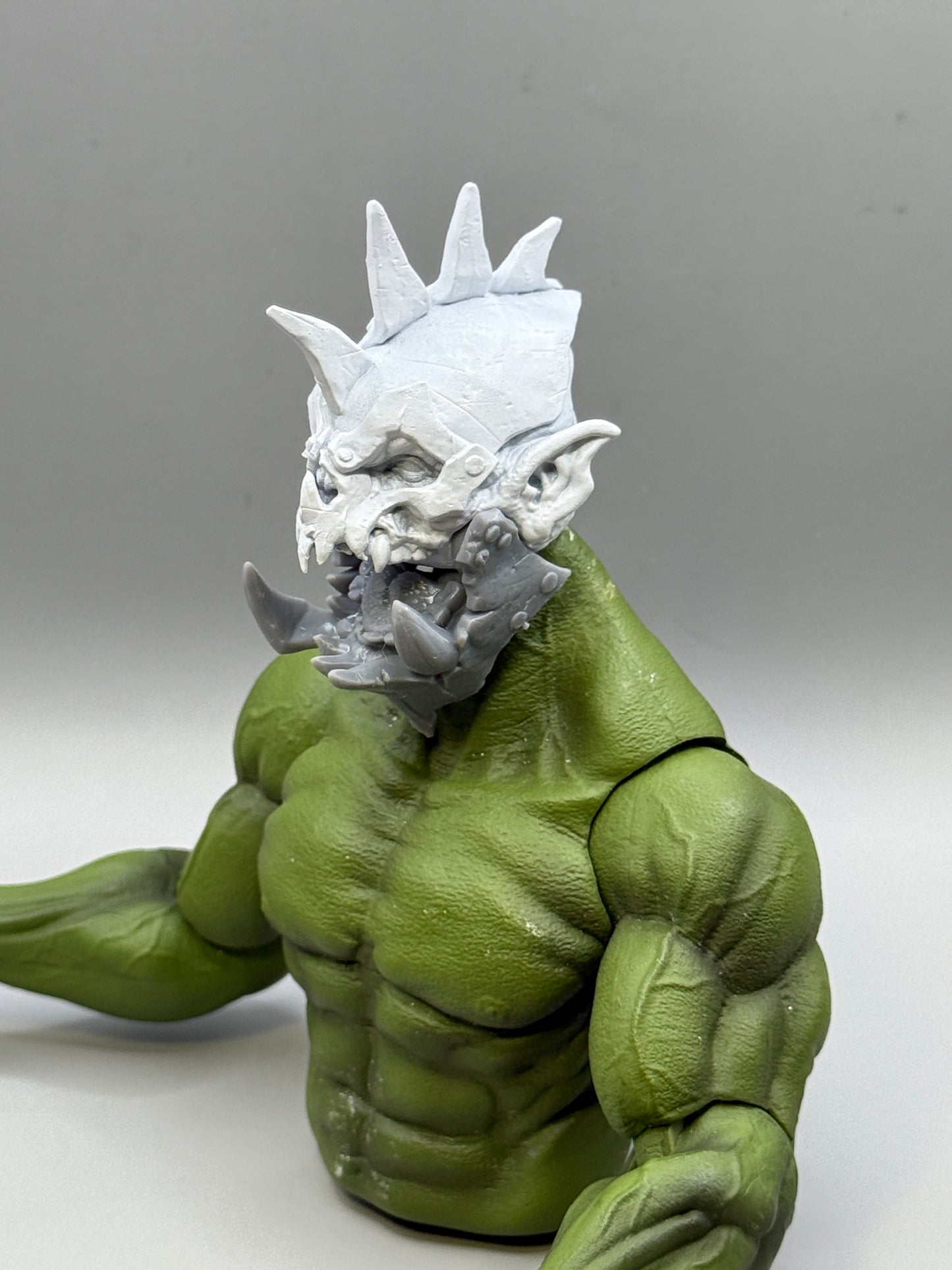 Grindlejaw the Ogre head - Mythic Legions Ogre