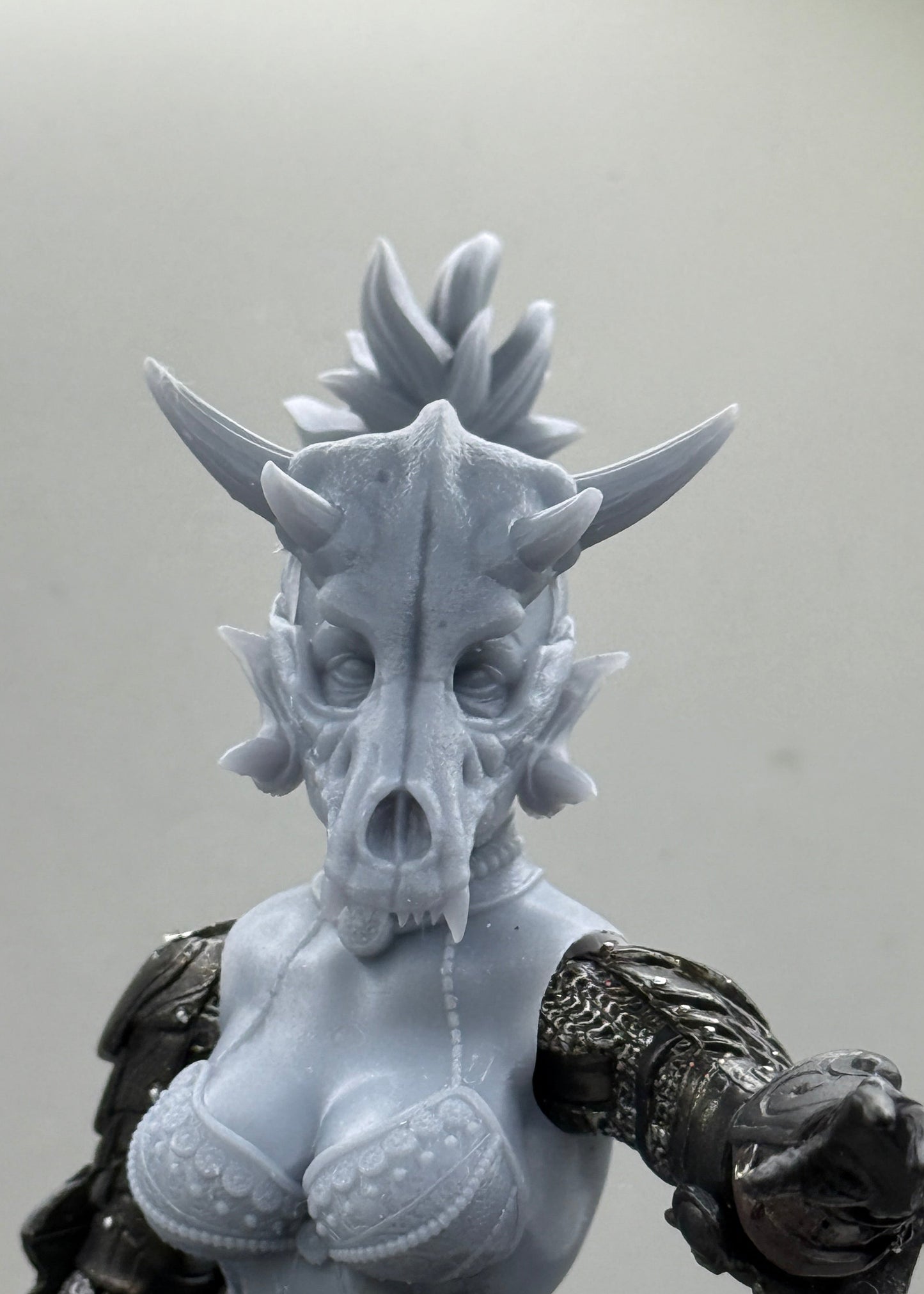 Orc Shaman Female Head - Mythic legions 2.0