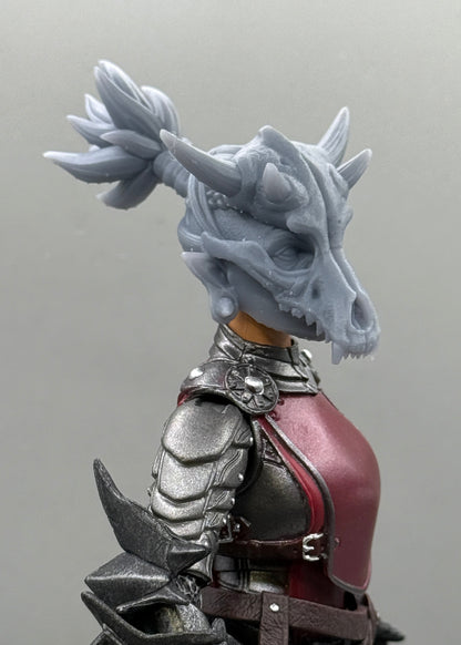 Orc Shaman Female Head - Mythic legions 2.0