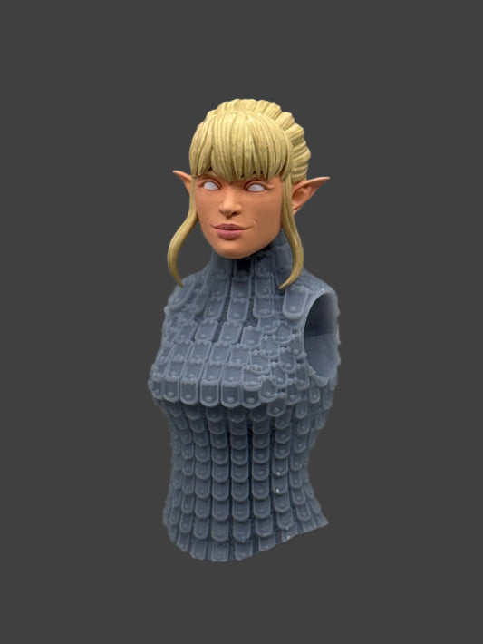 Scaled Mail Armor Female Torso - Mythic Legions 2.0