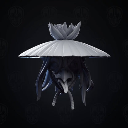 Kuro, the Whisper Between Tides Kappa Head Green Lily - Mythic Legions 1.0