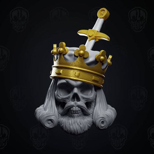 King of Skulls head (unpainted)