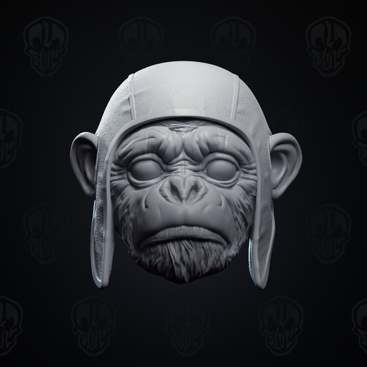 Punchy, the monkey peasant (unpainted)