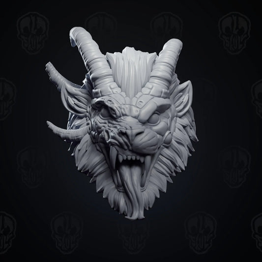 The Mutated Chimera Head (unpainted) (Copy)