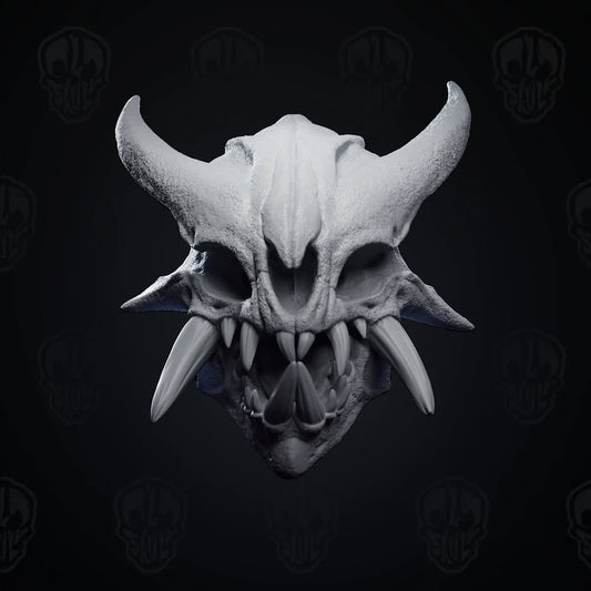 Osteophage Skull, monster head (unpainted)