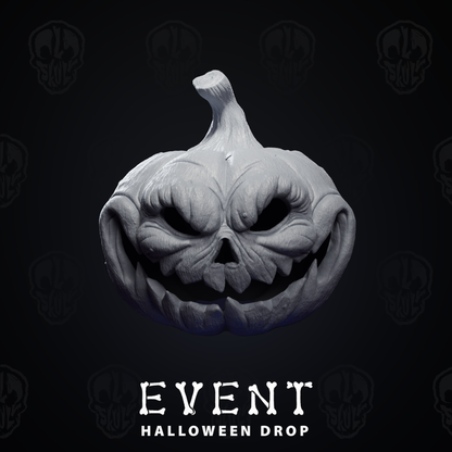 Jack Marrow, pumpkin head (unpainted)