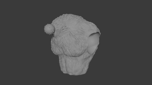 Furry Ogre Torso for Mythic Legions Ogres