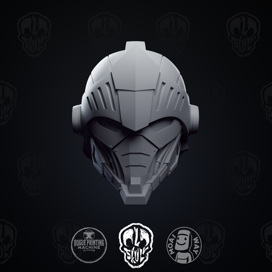 The Robot Knight Open Mask Head (unpainted)