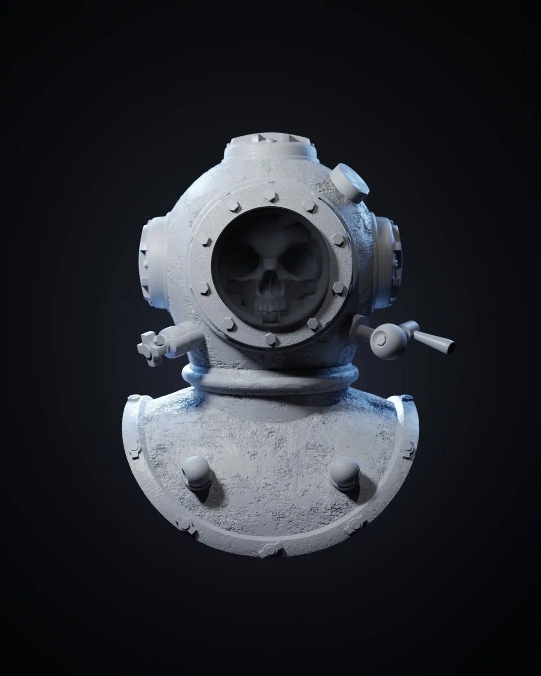 Brinejaw the Forlorn, diver head - Mythic Legions 1.0