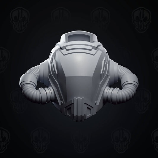 The Space Helmet Upgraded Head (unpainted)