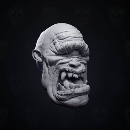 Tartalo head from Basque mythology - Mythic legions 1.0 bodies