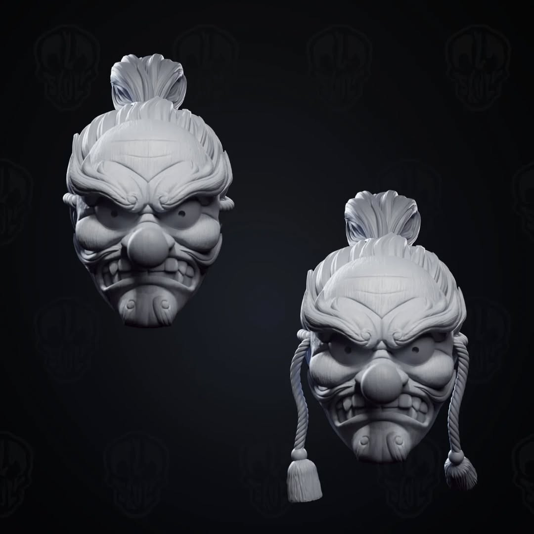 Tengu, Masked head Japanese Mythology head - Mythic legions 1.0