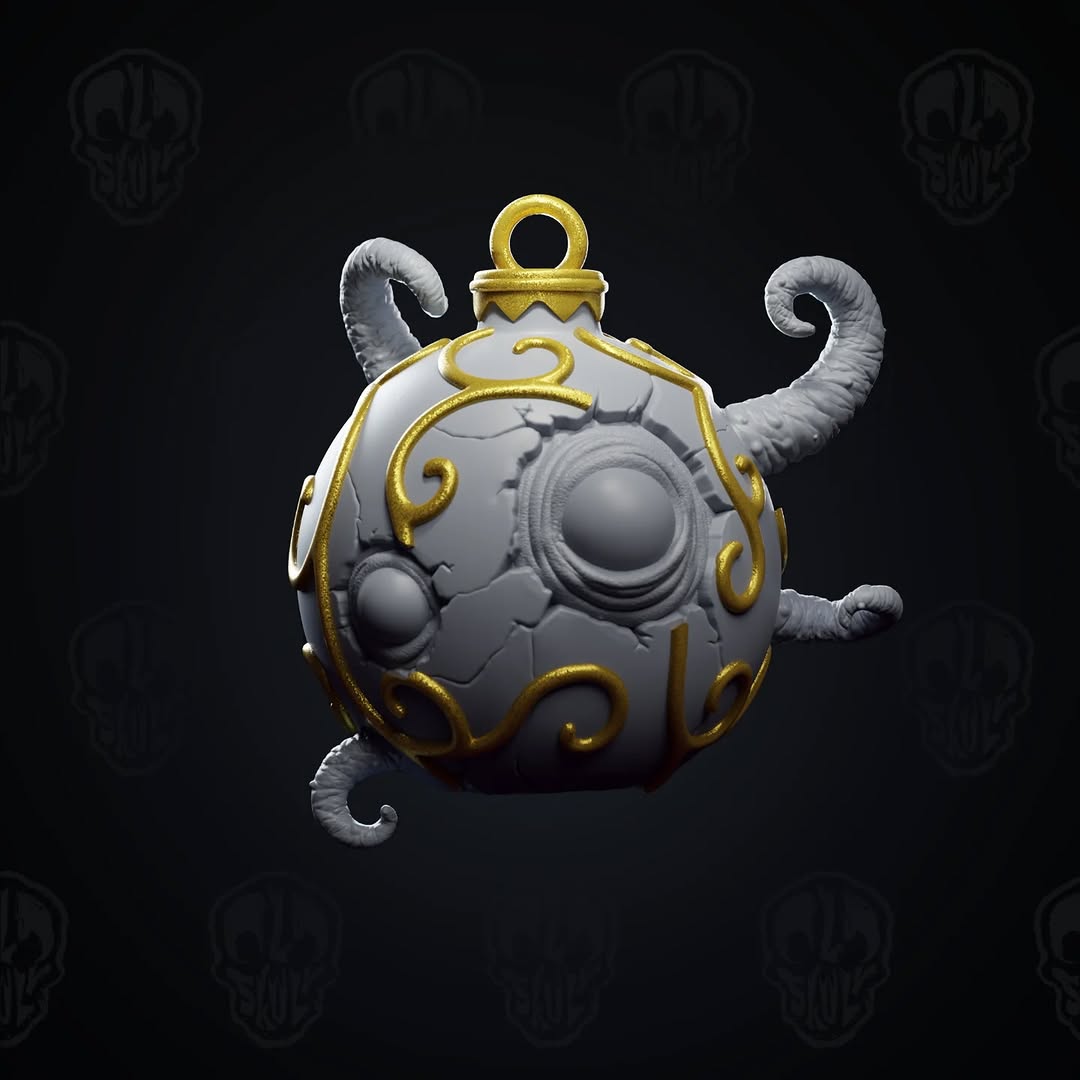 The Tentacle Mimic Ornament Monster Head (unpainted)