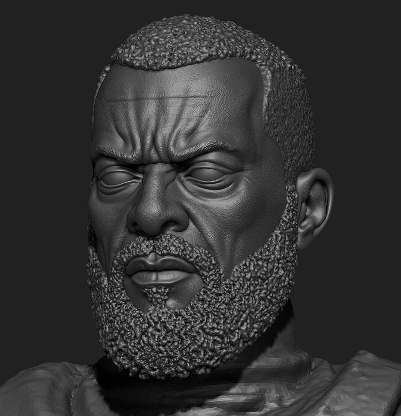 Thomas the Wise Male Head - Mythic Legions 1.0 (unpainted)