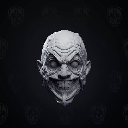 Malcolm Rourke, the tortured soul head (unpainted)