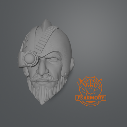 Voltar inspired head - 1:12 Scale