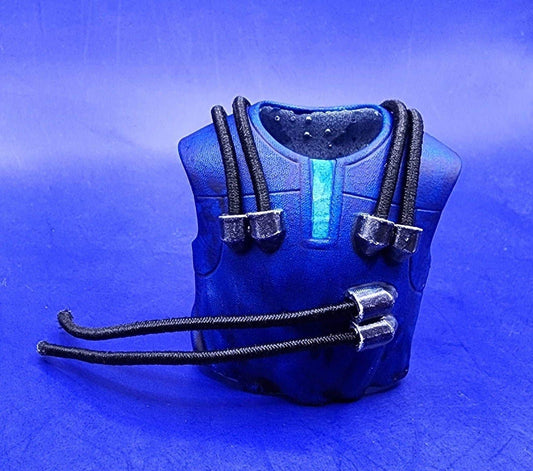 Motor viper vest (unpainted) - 1/12 scale