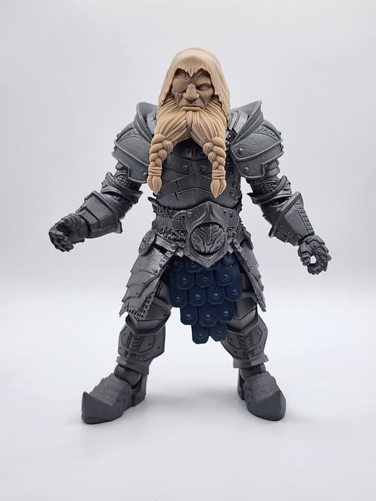 Tyran, dwarven rogue head – Mythic Legions 1.0