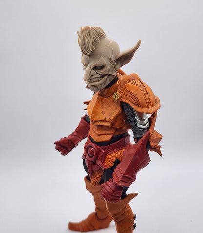Garra Loca, luchador goblin head - Mythic legions 2.0