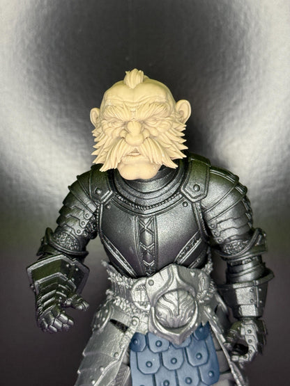 Durmin Flintheart, dwarf head - Mythic Legions 1.0