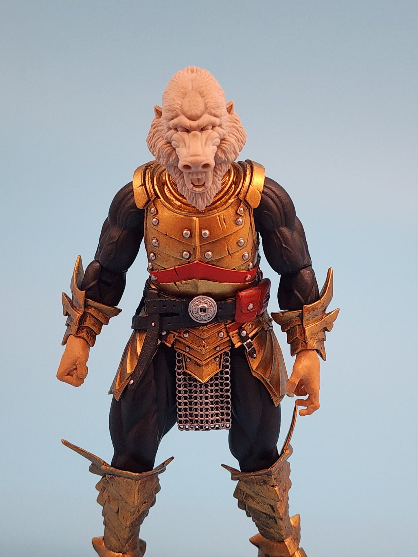 Omboro, mandrill head - Mythic legions 1.0 scale