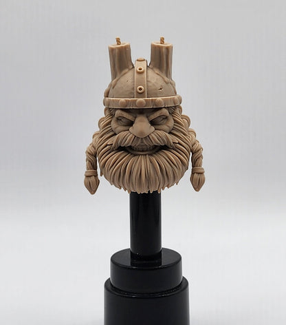 Wobblewax Gemhammer, dwarven warrior miner head – Mythic Legions 1.0