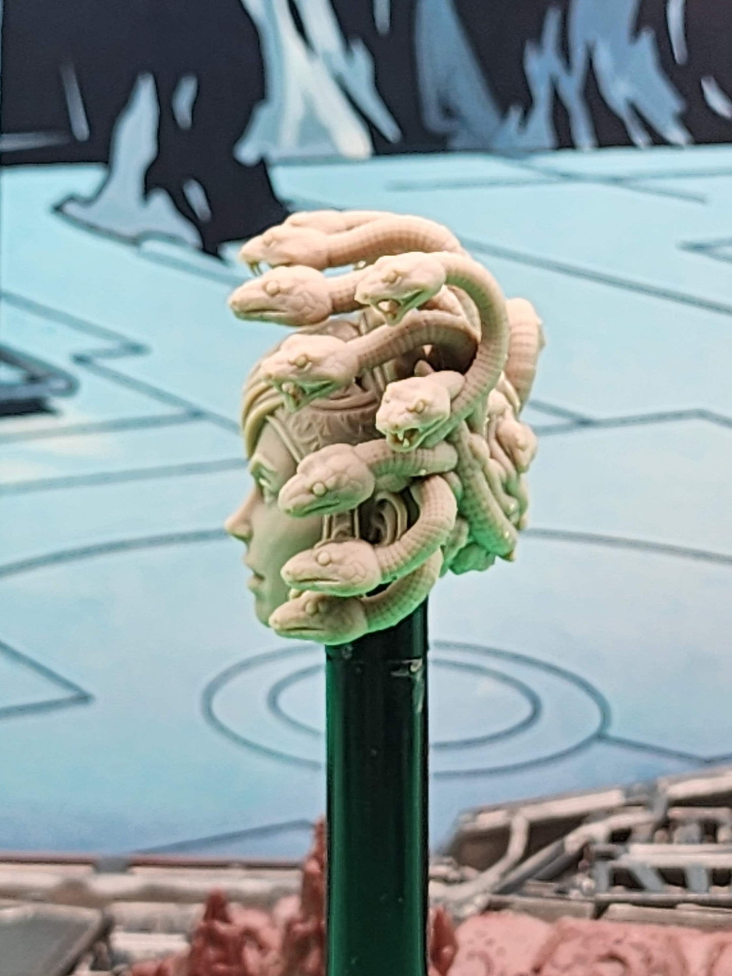 Medusa Head - Mythic legions 1.0 scale