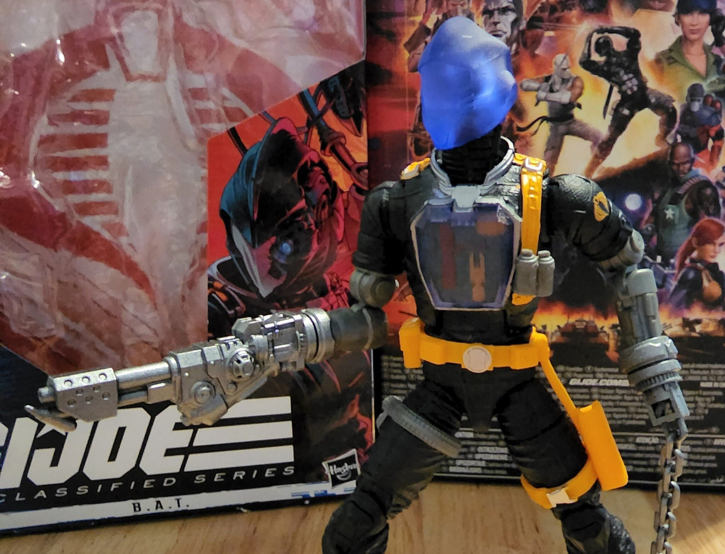 Gun Metal Flame Thrower - 1/12 scale BAT attachment