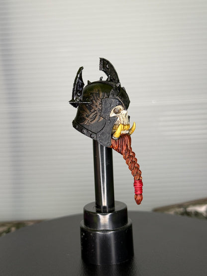 Painted Lurg Skullsmash the Unlucky orc skull head – Mythic Legions 1.0 scale