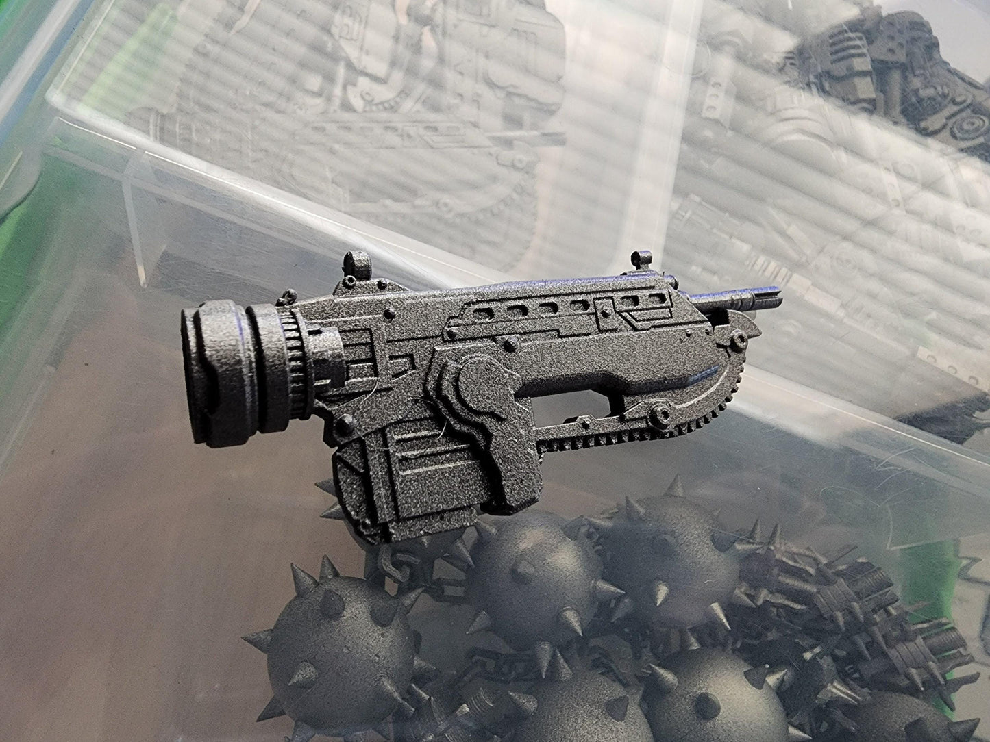Gun Metal Saw Rifle - GI Joe Classified BAT Attachment