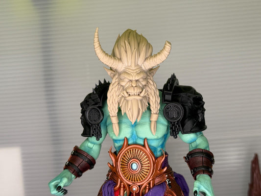 Skull Plate Pauldrons - Mythic Legions Brute