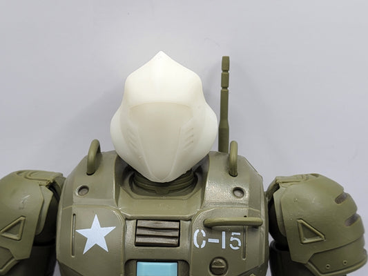 Stomper-Sized GLOW in the DARK Android Helmet head