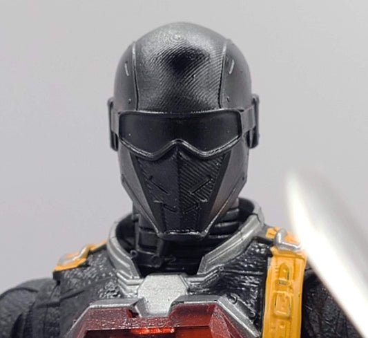 Snake eyes Commando head - 1:12 scale