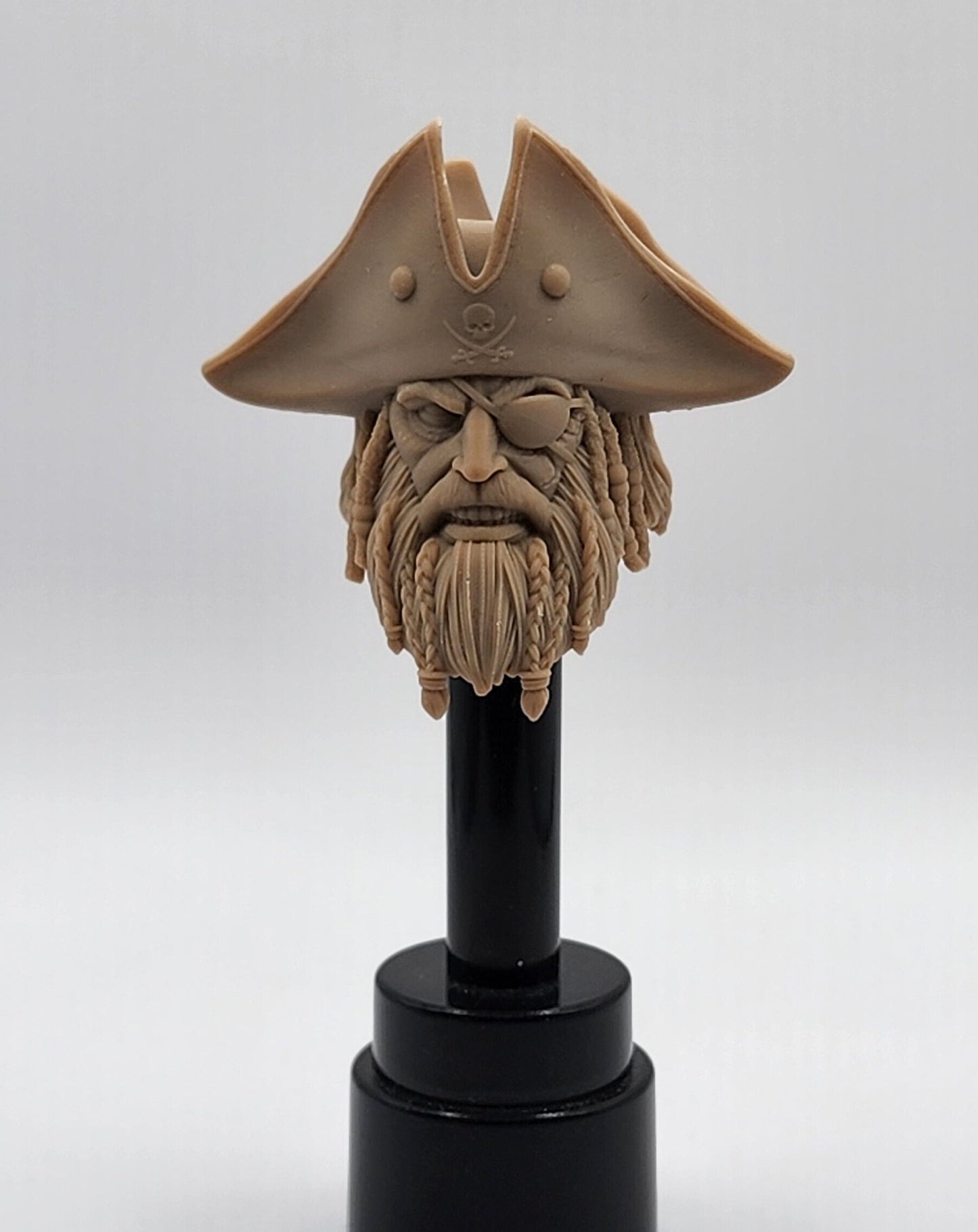 Redbeard Riptide, pirate captain head – Mythic Legions 1.0 scale