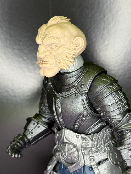 Braldun Emberforge, Dwarf head - Mythic Legions 1.0