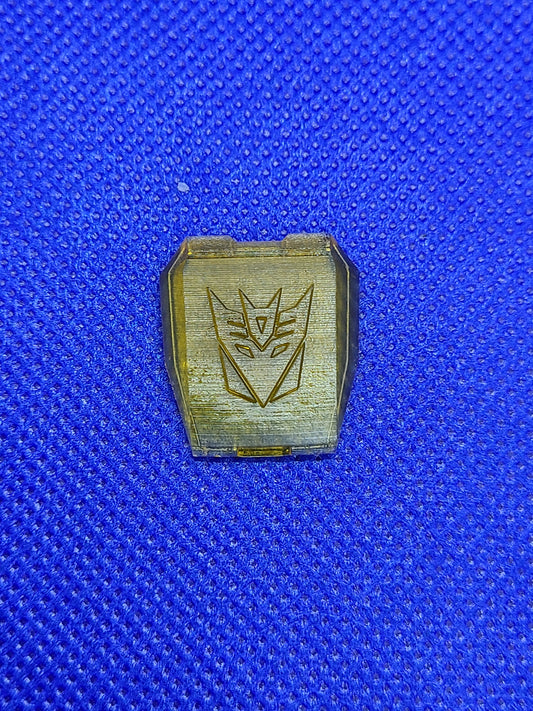 Pack of 3 GI Joe BAT Orange with Deceptiocon symbol replacement chest piece - 1/12 scale