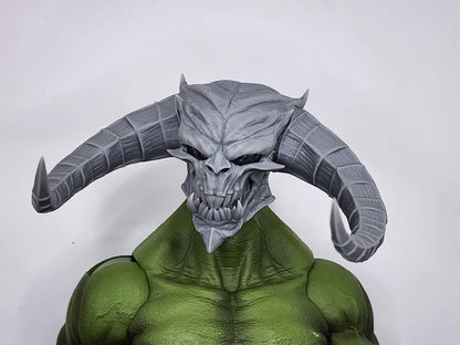 Vaelgorath demon head - Mythic Legions Ogre