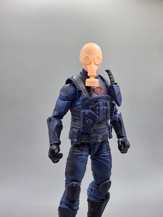Gas Mask Head - 1/12 scale